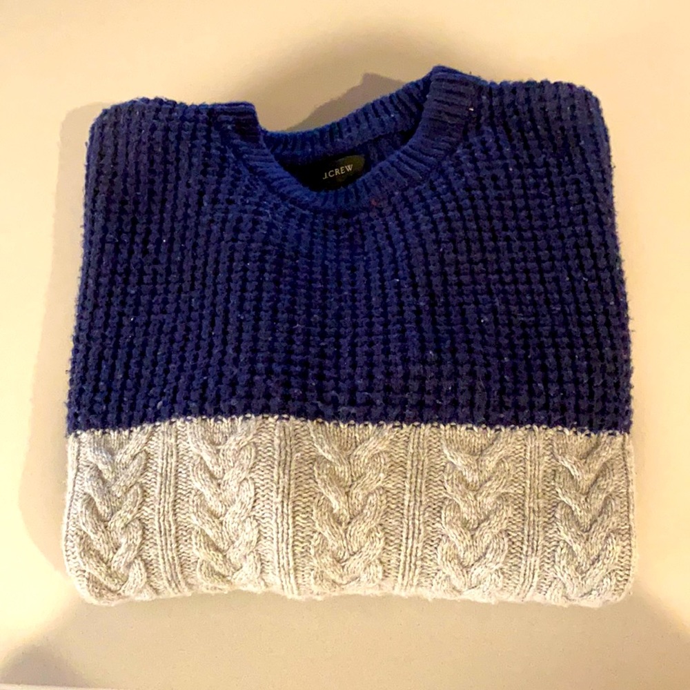Cableknit JCrew Sweater